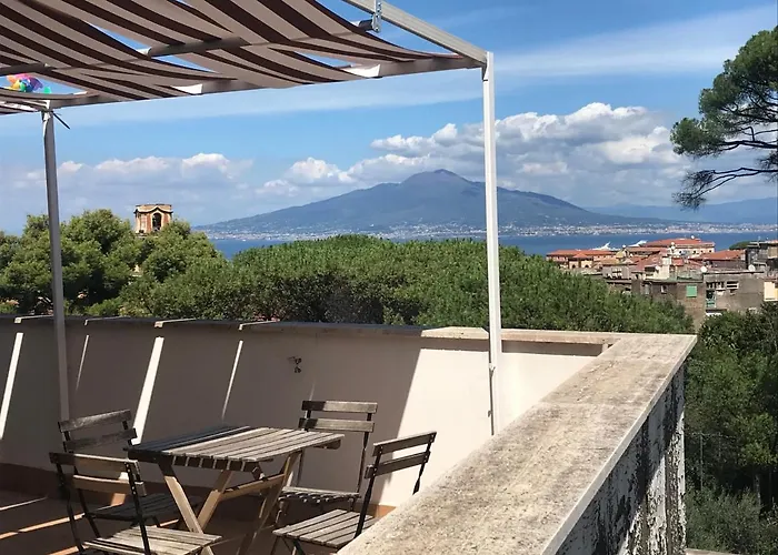 Casa Bice Amazing View Of Vesuvius With Pool Lejlighed *